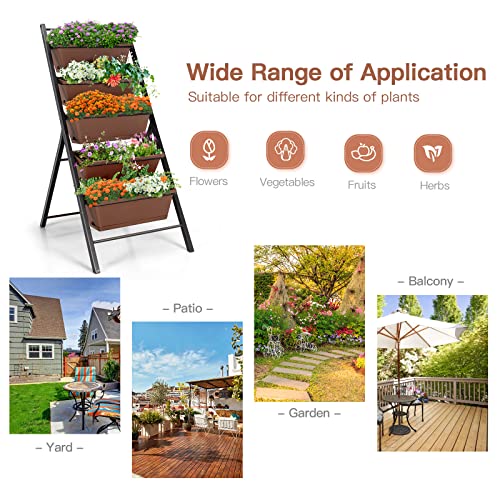 5 Tier Vertical Garden Planter
