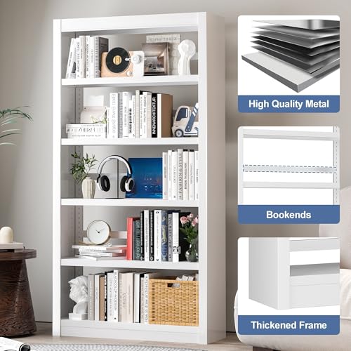 Metal Bookshelf (5 Count)