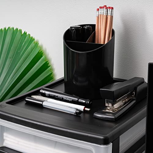3 Drawer Medium Plastic Stacking Desktop Organizer