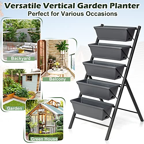 5 Tier Vertical Garden Planter
