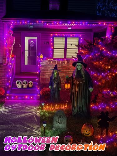 2 Pack 200 LED Battery Operated Halloween Lights