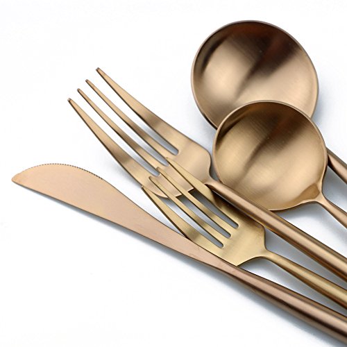 20 Pieces Luxury Rose Gold 18