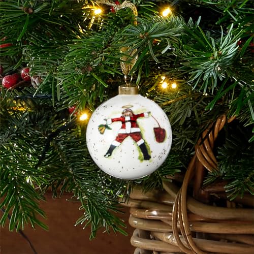 Kit Kemp Spode Kit Kemp Christmas Doodles Best in Snow Bauble