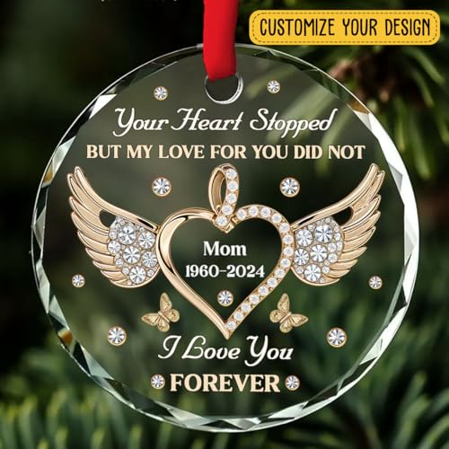 Personalized Memorial Christmas Ornament