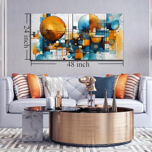 Abstract Canvas Wall Art for Living Room