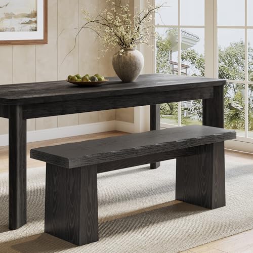 47 Inch Wooden Entryway Bench