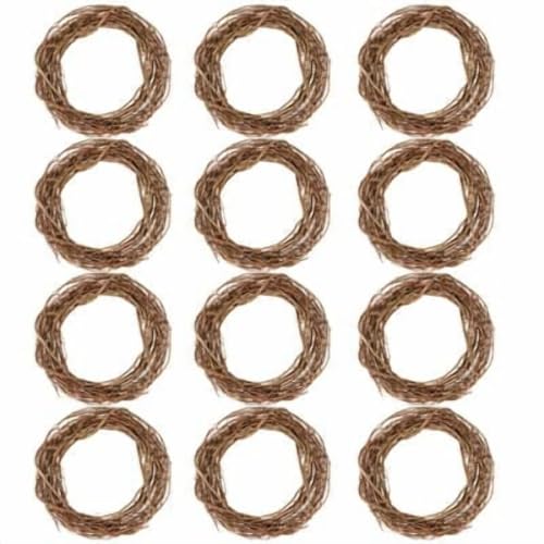 6" Natural Grapevine Wreath (24 Count)