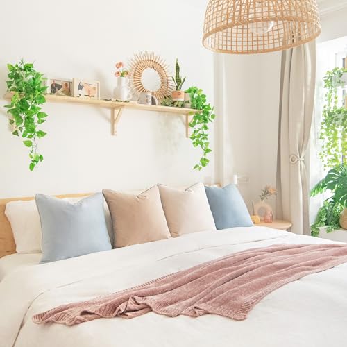 Decorative Throw Pillow Covers Cushion Cases (4 Count)