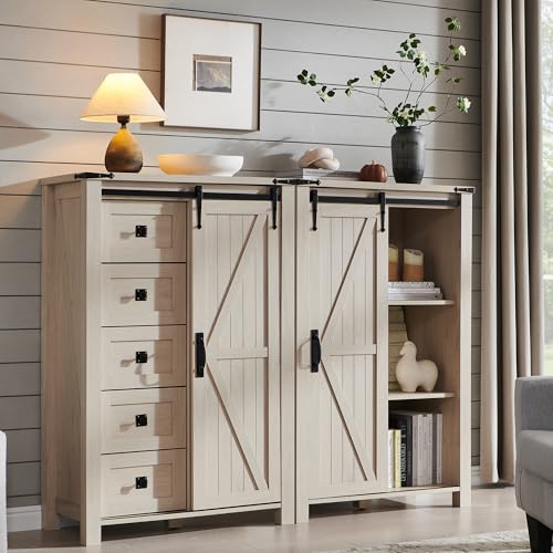 5 Drawers Dresser for Bedroom w