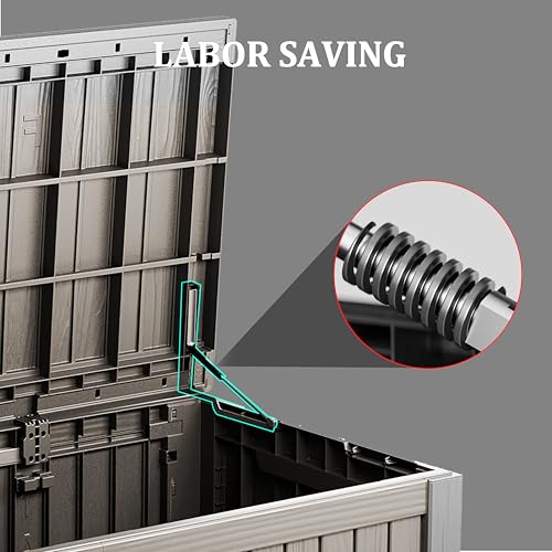 180 Gallon Resin Outdoor Storage Box