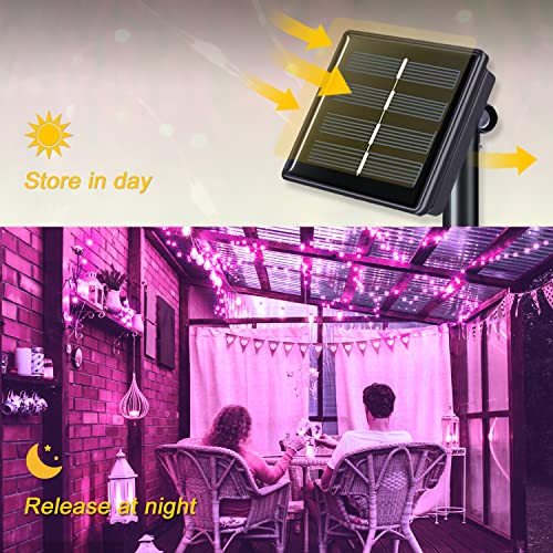 2 Pack Solar Fairy Lights (66 Foot)