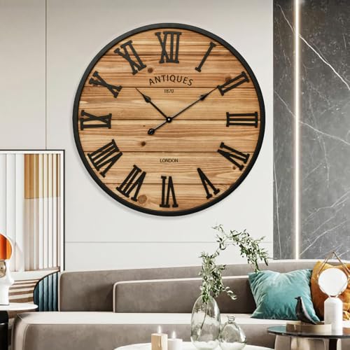 30 Inch Farmhouse Wall Clock