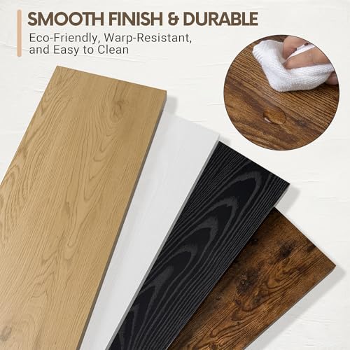 10 Inch Deep Floating Shelves for Wall 48” Set of 2 (2 Count)