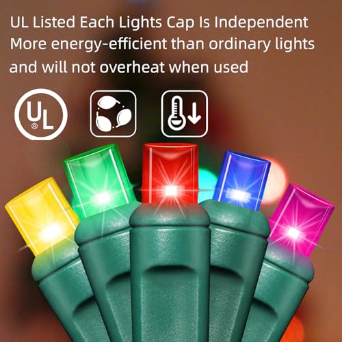 Multi Colored Christmas Mini String Lights (600 Count)