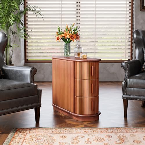 3 Drawer Wooden End Table (2 Count)