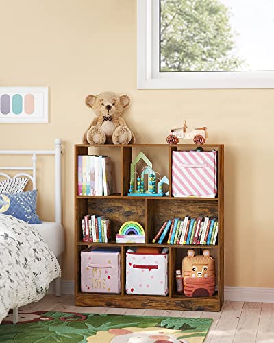 Bookshelf 8 Cubes Storage Organizer