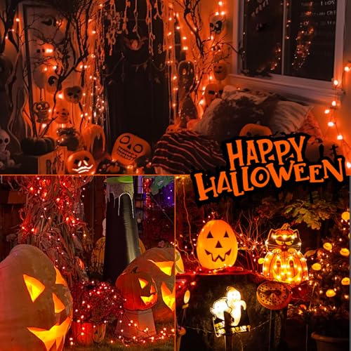 Halloween Lights Orange Lights