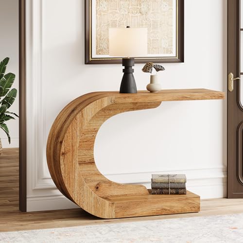 43.3" Mid Century Modern Console Table for Entryway