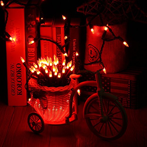 Orange String Lights