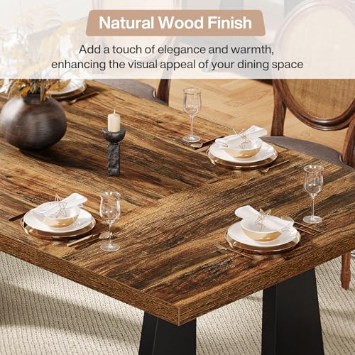 70.86" Rectangular Dining Table for 6