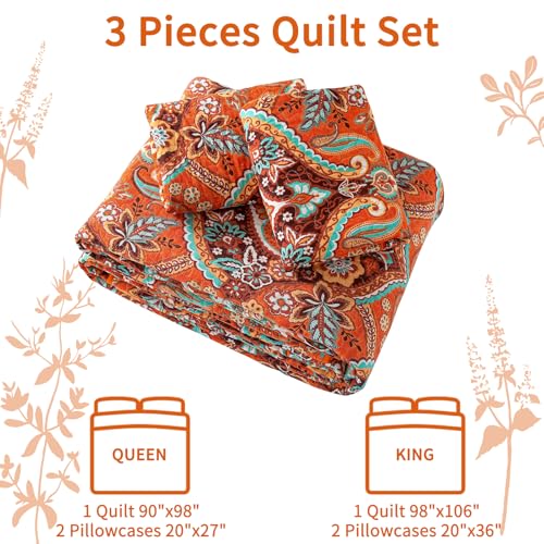 100% Cotton Face Quilts Queen Size