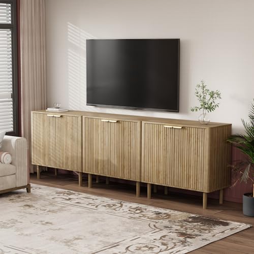 Sideboard Buffet Cabinet with Storage 31.5" (2 Count)