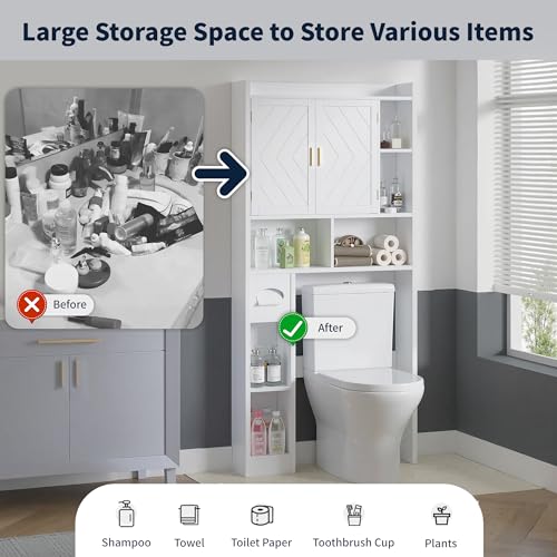 Over The Toilet Storage Cabinet