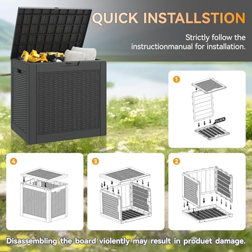 31 Gallon Outdoor Storage Box