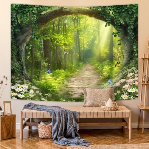 Nature Enchanted Forest Tapestry