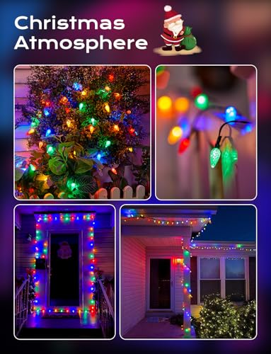 Solar Operated C6 Strawberry String Lights
