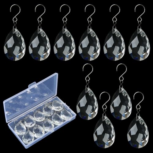 10pcs 38mm Crystal Suncatcher (10 Count)