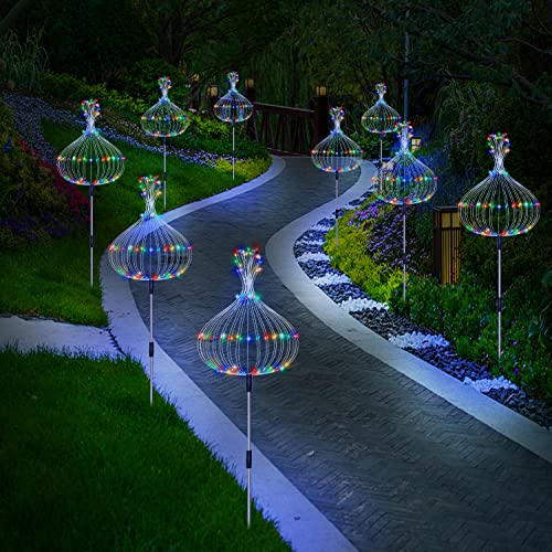 8 Pack Outdoor Solar Garden Lights (8 Count)