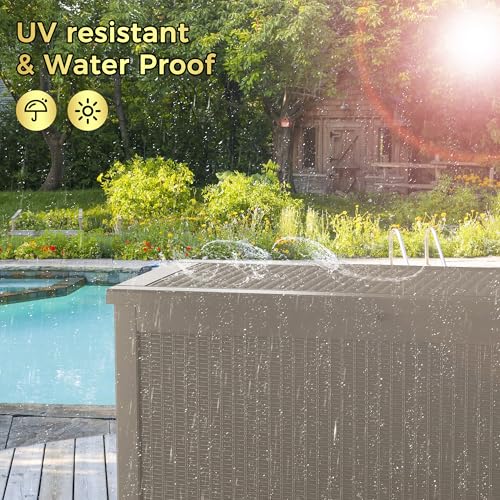 320 Gallon Resin Outdoor Storage Box