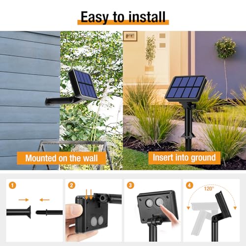 2 Pack Solar String Lights Outdoor (2 Count)
