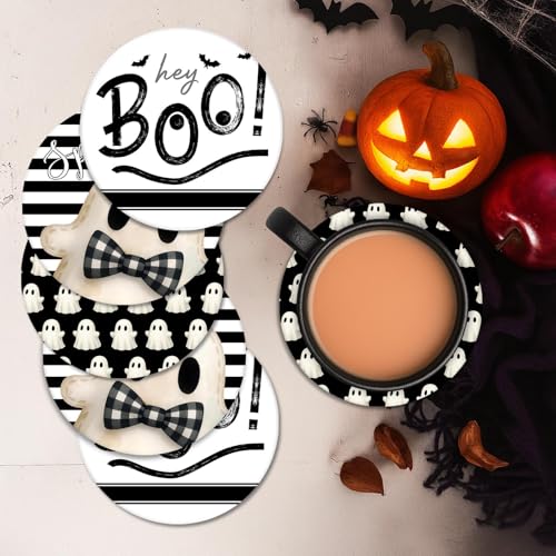 Halloween Coasters for Drinks (6 Count)