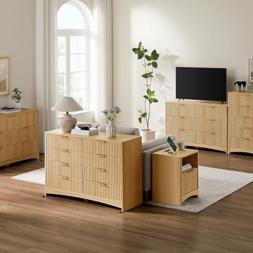 Fluted 7 Drawer Dresser