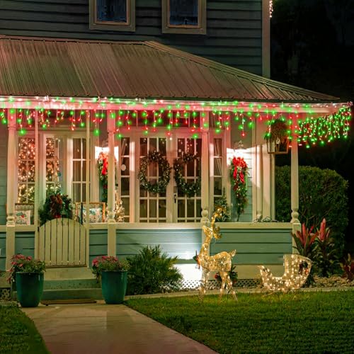 33ft Icicle Lights for Outside