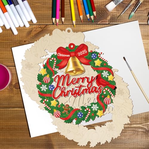 Paintable Christmas Ornaments 3 Sets (3 Count)