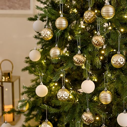 Christmas Ornaments Tree Decorations Set (24 Count)