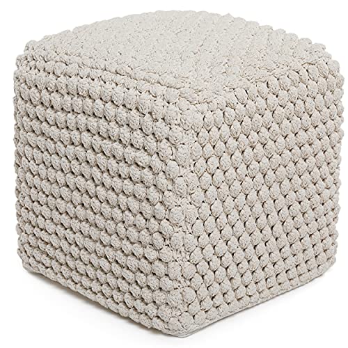 Square Pouf Ottoman Foot Rest