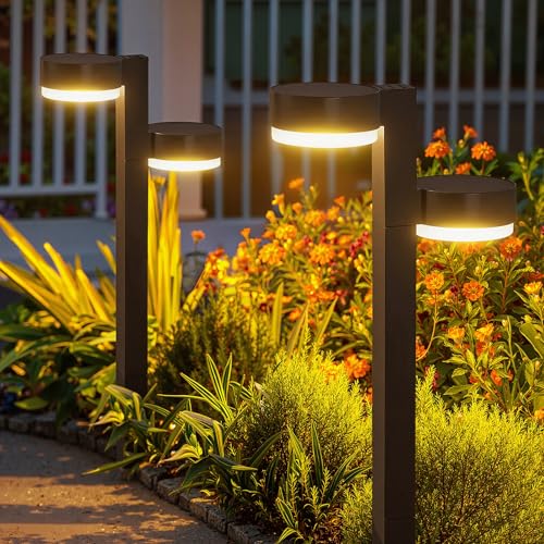Solar Pathway Lights Outdoor Waterproof (12 Count)