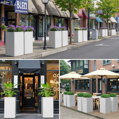 26" Tall Planter for Outdoor Plants