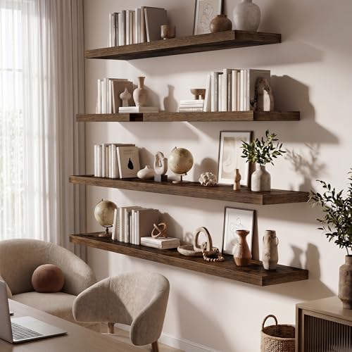 55 Inch Floating Shelves for Wall