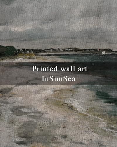 Framed Canvas Wall Art Vintage Decor