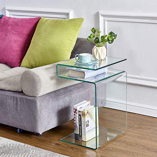 Glass Nightstand