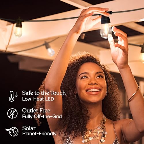 Ambience Hybrid Outdoor String Lights (27 Foot)