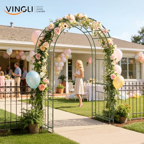 Garden Arbor Double Layer Arch Archway for Wedding Ceremony Party