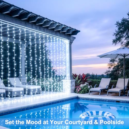 900LED Curtain Lights (29.5 Foot)