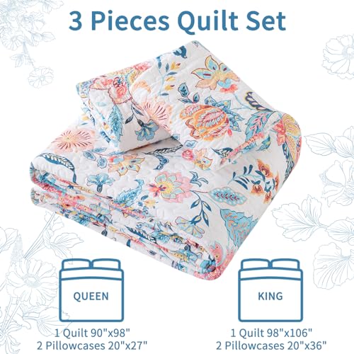 Floral King Size Quilt