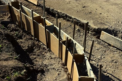 24" Round Steel Concrete Form Stakes with Nail Holes